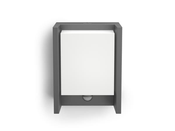 Philips Arbour seinävalaisin 3,8 W, Ulkoseinävalaisin, Antrasiitti, Alumiini, IP44, Julkisivu, Puutarha, Terassi, II