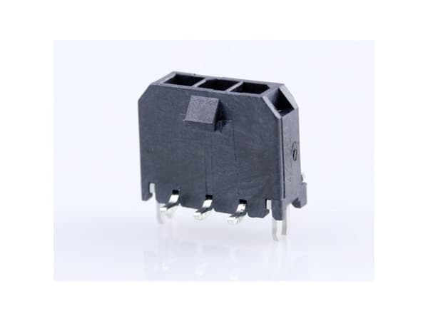 Molex Indbygningsstiftliste (standard) Samlet antal poler 3 Rastermål: 3.00 mm 436500323 1 stk Tape on Full reel
