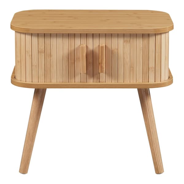 Sidobord Nordkapp 48x30x45 cm bambu [en.casa]