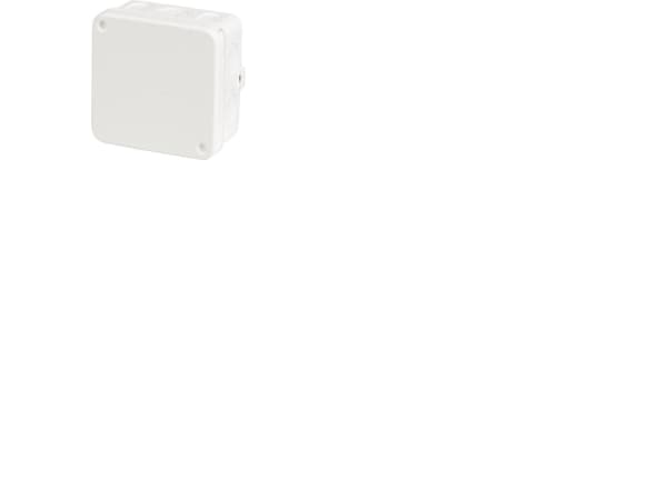 ABB Kopplingsdosa AP75 2,5 vitxd: 38x75x75 mm halogenfri med 10 membran, IP 65