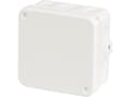 Miniatyrbild 1 av 3: ABB Kopplingsdosa AP75 2,5 vitxd: 38x75x75 mm halogenfri med 10 membran, IP 65