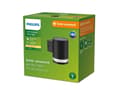 Miniatyrbilde 3 av 5: Philips Fyce-vegglampe, 1,5 W, Vegglys, Sort, Plast, IP44, Fasade, Hage, Terrasse, III