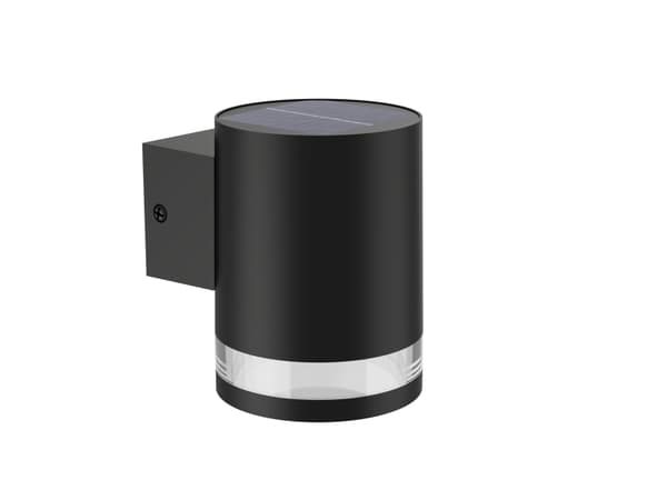 Philips Fyce-vegglampe, 1,5 W, Vegglys, Sort, Plast, IP44, Fasade, Hage, Terrasse, III Sort