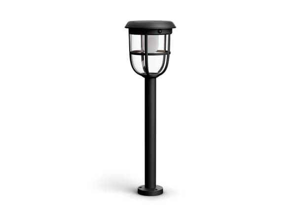 Philips 8720169267213, Ulkovalaistus jalustalle/pylvääseen, Musta, Muovi, IP44, Puutarha, Terassi, III