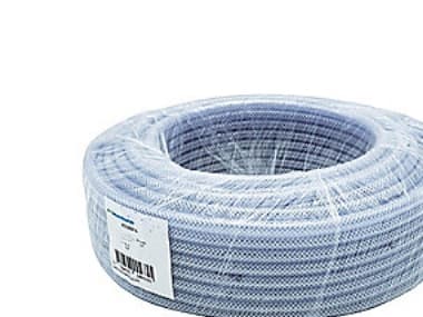 Sauermann Kondensvattenslang 6 mm - PVC, Transparent, 50 m, Förstärkt