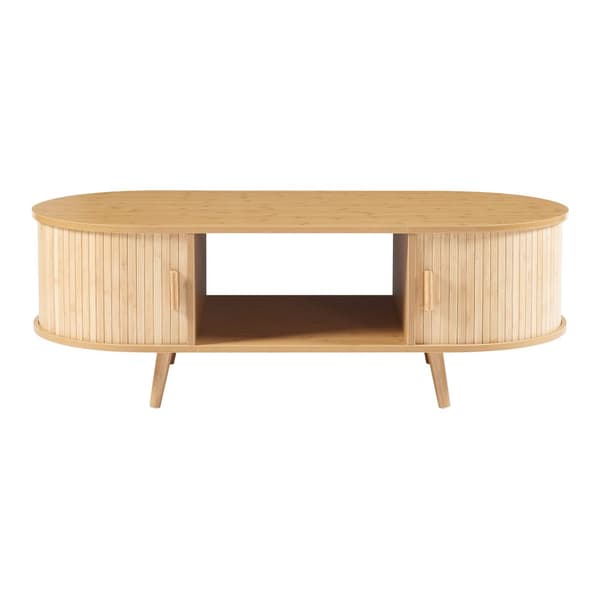 Soffbord Nordkapp 120x55x40 cm bambu [en.casa]