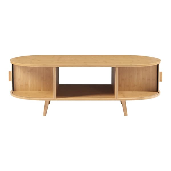 Soffbord Nordkapp 120x55x40 cm bambu [en.casa]