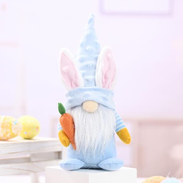 Påskkanin / Påsktomte Blue 25cm*9cm