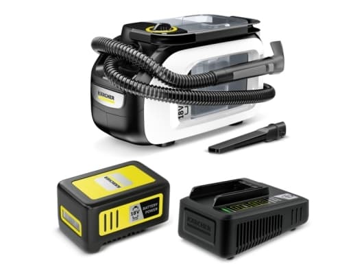 Kärcher SE 3-18 Compact, Kompakt, Batteri, 1,9 m, 1,7 l, 2,9 l, Svart, Vit