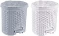 Miniatyrbillede 1 af 6: keeper pedalspand, 11,5 l, skraldespand med pedal, Tjark, Nordic White (hvid)