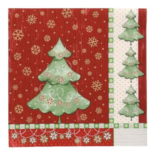 Papstar servetter Winter Harmony 3-lagers 40x40cm 20 st