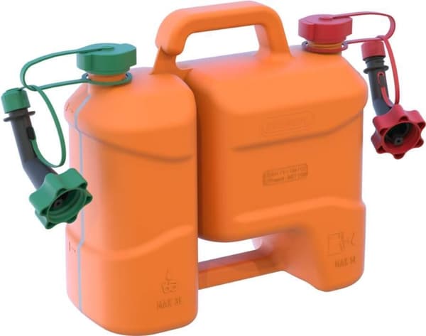 Pressol dobbelt brændstofbeholder 5L+3L, 21031