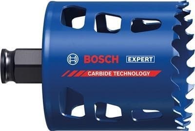 Bosch Professional 1x Expert Tough Material Hulsav (til træ med metal, Ø 105 mm, tilbehør til slagboremaskine)