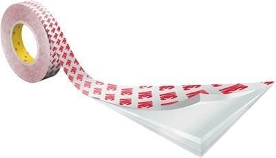 3M dobbeltklæbende tape GPT-020, gennemsigtig, 12 mm x 50 m, 0,2 mm