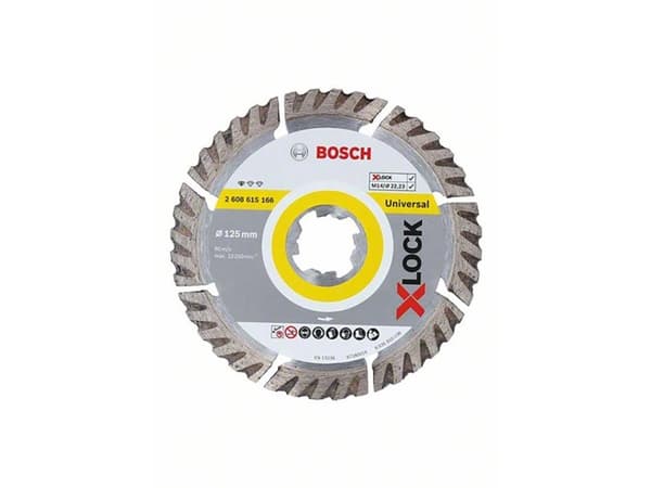 Diamantkappeskive Bosch 2608615247; 125 mm; 2 stk.