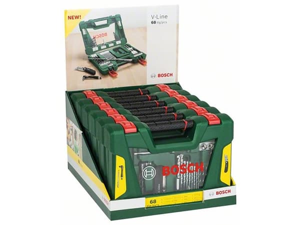Bosch 68-osainen V-Line-laatikko