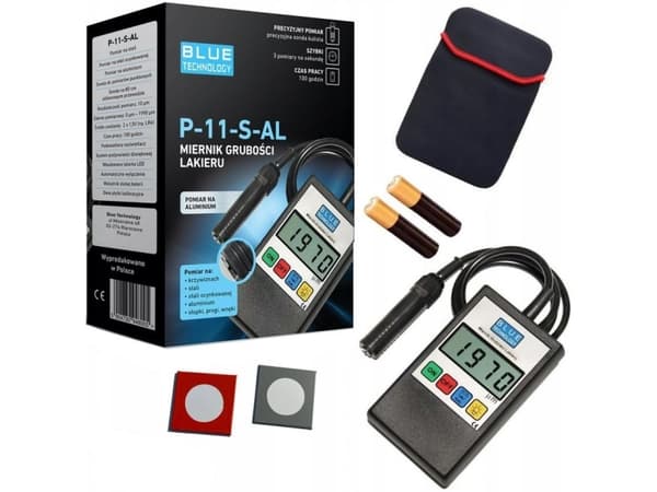 Blue Technology profesjonell malingstykkelsesmåler (P-11-S-AL)