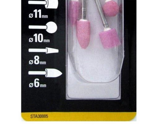Stanley STA30005-XJ, Slipsten, Rosa, Silver, 4 styck, Blåsa