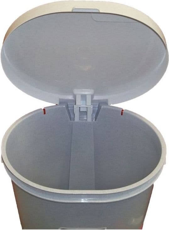 Curver pedal avfallsbeholder 25L grå (CUR000145)