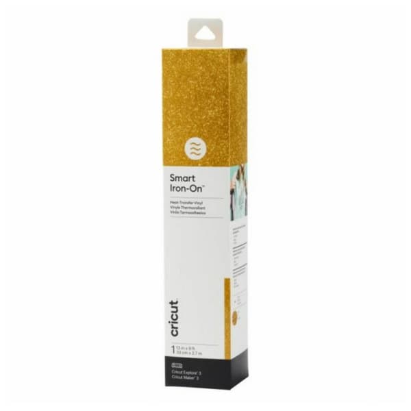 Cricut Smart Iron-On™ Folie Glittereffekt, Guld