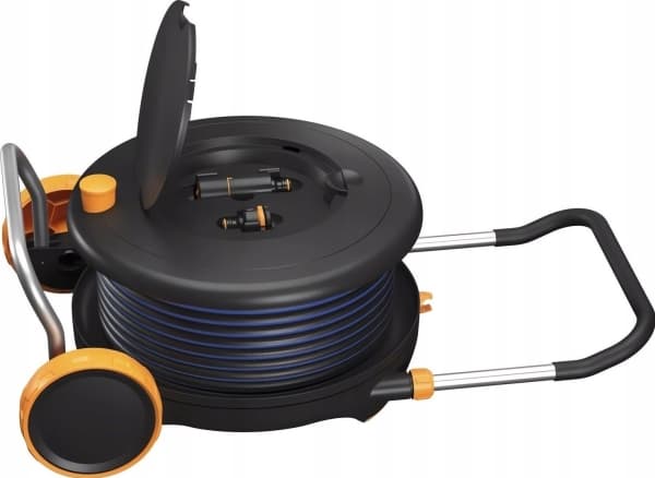 Fiskars Sodo ritė på 30 m žarna Waterwheel L