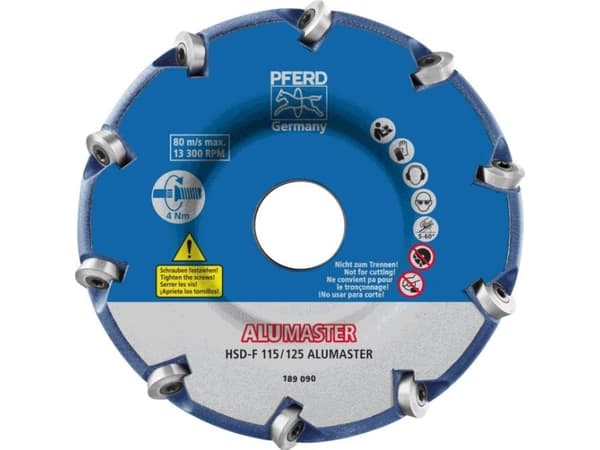 PFERD TOOLS 22000009 Skivefræser Mål, Ø 115 mm Arbejdslængde 13 mm