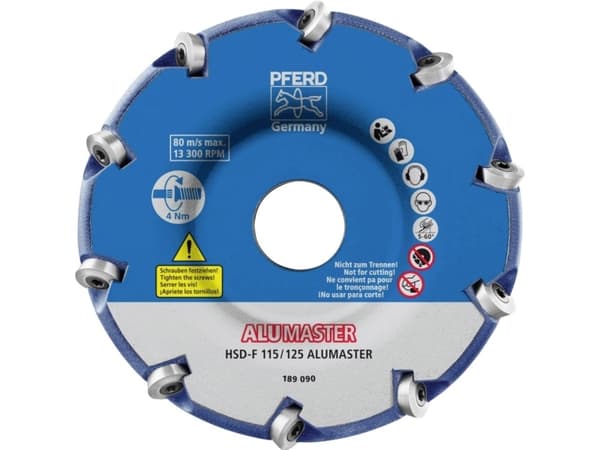 PFERD TOOLS 22000009 Skivefræser Mål, Ø 115 mm Arbejdslængde 13 mm
