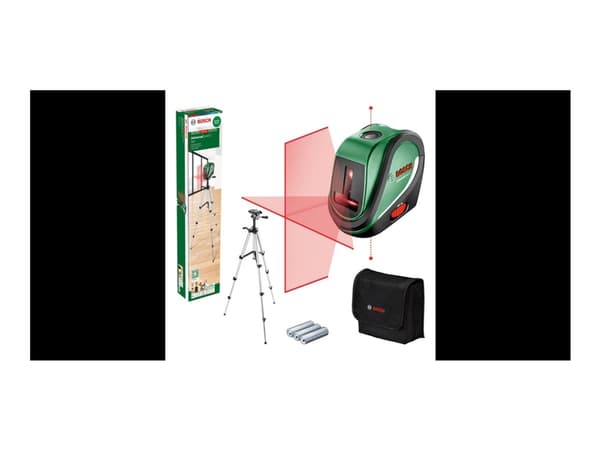 Bosch UniversalLevel 2 Set - Krydslinjelaservaterpas - 10 m