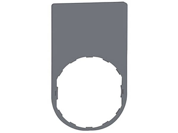 Schneider Electric ZBYP6101C0, Harmaa, Muovi, Harmony XB4Harmony XB5, 5 g, 1 mm, 150 mm