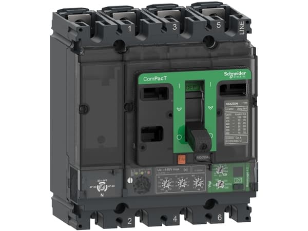 Schneider Electric C10B44V100, Styrkebrytare, Typ A, IP40, 440 V