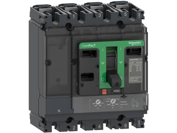 Schneider Electric C25N4TM250 Effektafbryder 1 stk