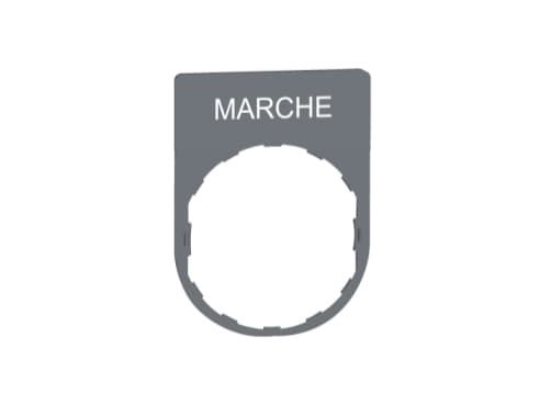 Schneider Electric ZBYP2103C0, Harmaa, Muovi, Harmony XB4Harmony XB5, 5 g, 1 mm, 150 mm