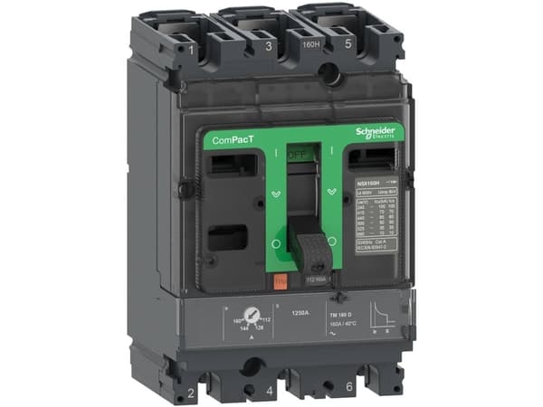 Schneider Electric C10B3TM040, Katkaisin, Tyyppi A, IP40, 690 V