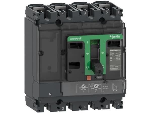 Schneider Electric C10F4TM063, Strengafbryder, Typ A, IP40, 690 V