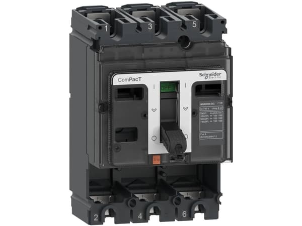 Schneider Electric C10F3D, Styrkebrytare, Typ A, IP40, 750 V