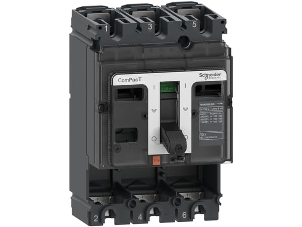 Schneider Electric C10F3D, Styrkebrytare, Typ A, IP40, 750 V