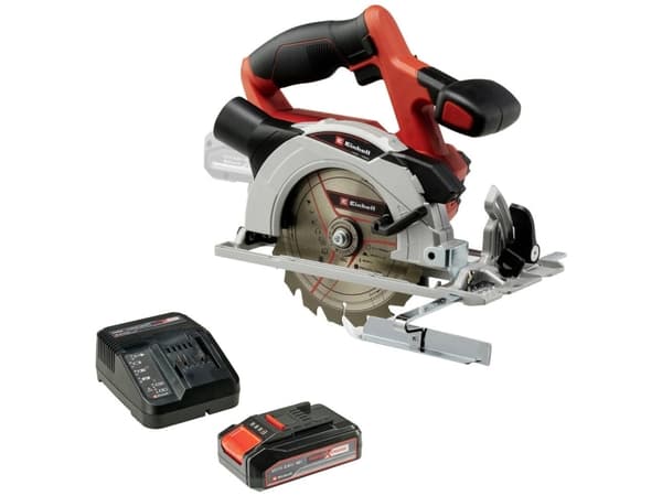 Einhell TE-CS 18/150 Li Batteridrevet, håndholdt rundsav 150 mm inkl. batteri, Inkl. oplader 18 V