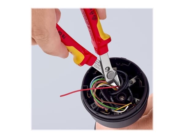 KNIPEX Electronic Super Knips - Precisionsskärare - isolering - shear cut