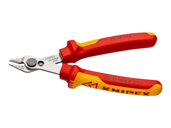KNIPEX Electronic Super Knips - Precisionsskärare - isolering - shear cut