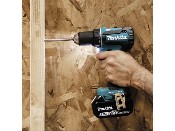 Makita DDF485ZJ, 1900 kierrosta minuutissa, 1,3 cm, 3,8 cm, 50 Nm, 500 kierrosta minuutissa, 1900 kierrosta minuutissa