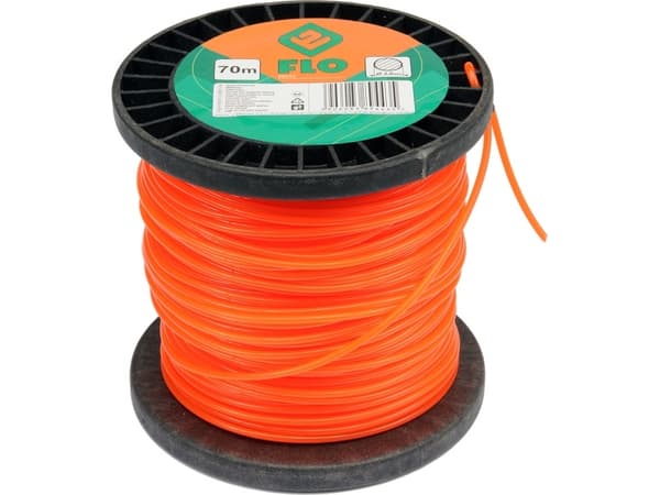 Flox fyrkantig skärlina 2,6 mm x 70 m (89453)
