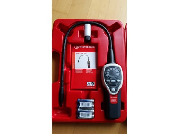 Rothenberger ROLEAK Pro R32, Difluormetan, Sort, Grå, Taiwan, 330 mm, 260 mm, 75 mm