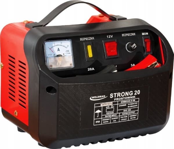 WELDMAN STRONG 20 6V/12V LCD-LATURI