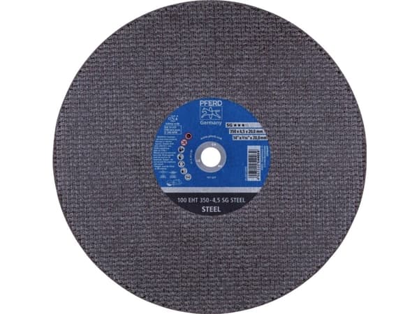 PFERD 100 EHT 350-4,5 SG STEEL/20,0 61329520 Leikkuukiekko suora 350 mm 20 mm 10 kpl 10 kpl