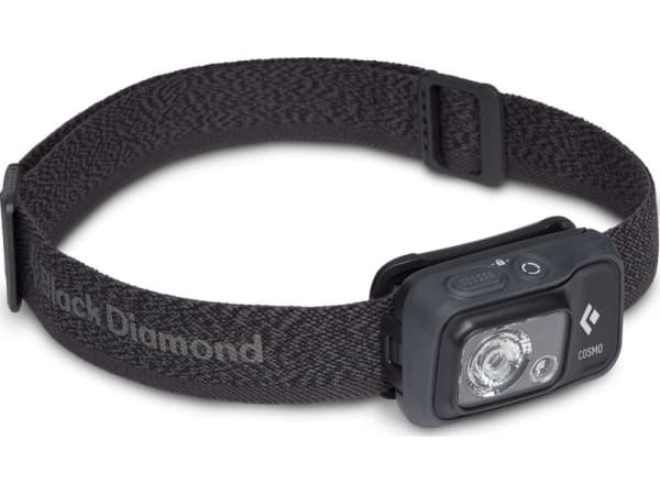 Black Diamond Cosmo 350, Hodebåndslommelykt, Sort, Rød, 1,1 m, IPX8, 350 lm, 10 m