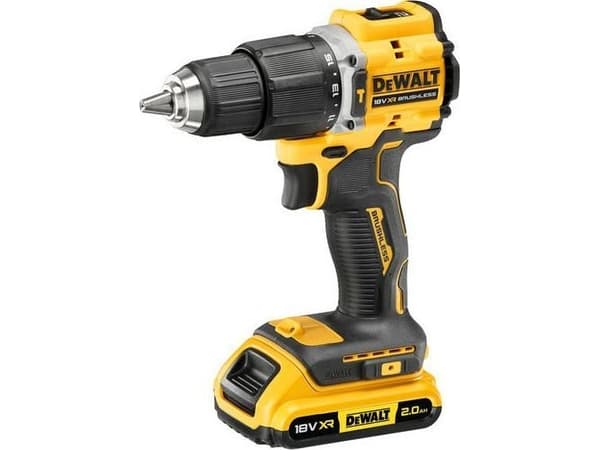 DEWALT DCD100YD2T-QW 2-växlad sladdlös slagborrmaskin borstlös, inkl. extra batteri, Inkl. laddare, Resväska