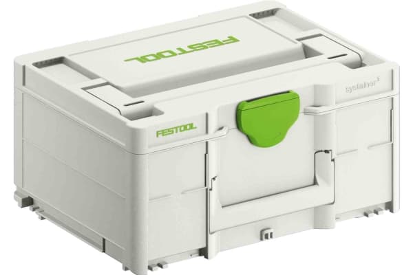 Festool SYS3 M 187, Verktøy boks, Grønn, Hvit, 15,9 l, 40 kg, Bil, 296 mm