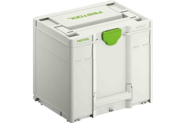 Festool SYS3 M 337, Verktøy boks, Grønn, Hvit, 32,4 l, 40 kg, Bil, 296 mm