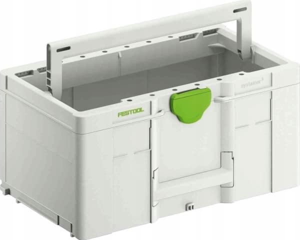 Festool SYS3 TB L 237, Verktøy boks, Grønn, Hvit, 27,4 l, 40 kg, 296 mm, 508 mm