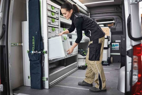 Festool SYS3 M 237, Verktøy boks, Grønn, Hvit, 21,4 l, 40 kg, Bil, 296 mm